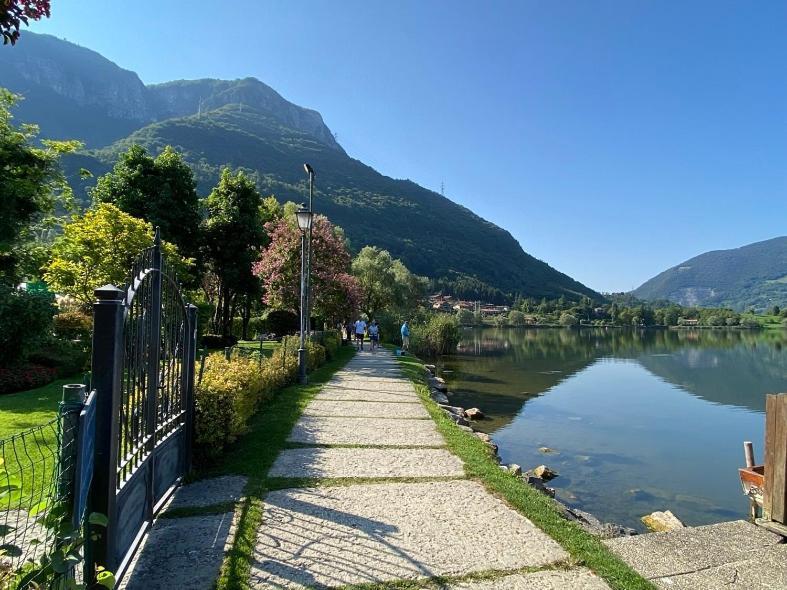 Eva Lake Endine Hospitality Endine Gaiano Dış mekan fotoğraf